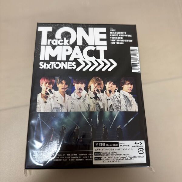 正規品 SixTONES TrackONE -IMPACT- 初回盤 Blu-ray ブルーレイSixTONES