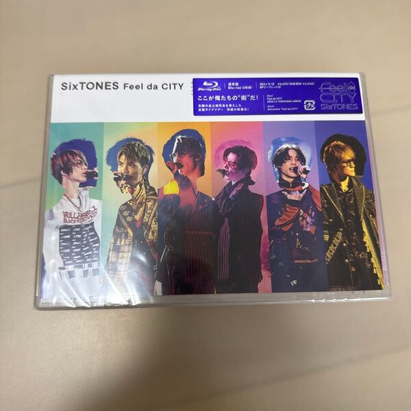 正規品 通常版 SixTONES Feel da CITY (通常盤) Blu-ray ブルーレイSixTONES