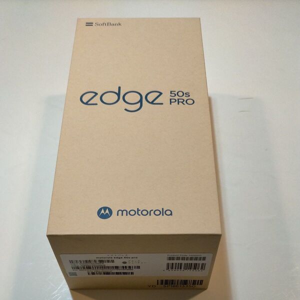motorola edge 50s pro 6.7インチ メモリー8GB ストレージ256GB ブラックビューティー ソフトバンク