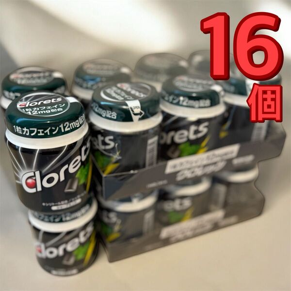 クロレッツ ボトルガム シャープミント 16個