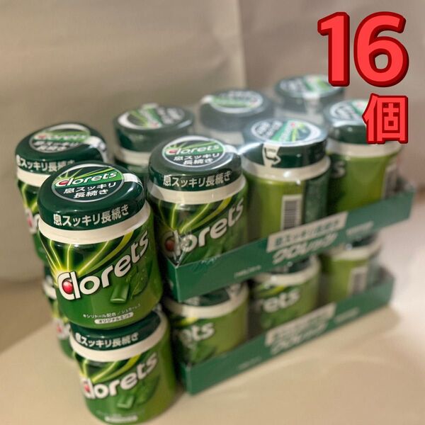 クロレッツ ボトルガム オリジナルミント 16個
