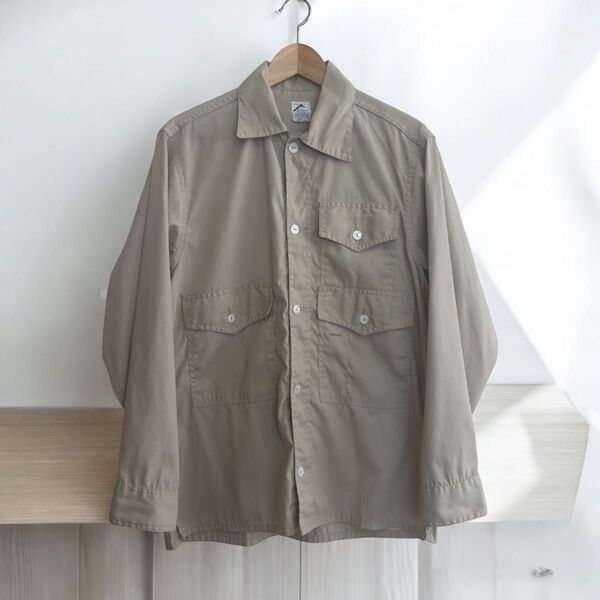 90s USA製【POST OVERALLS/ポストオーバーオールズ】ワークシャツジャケット