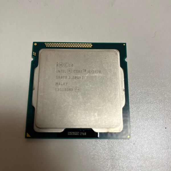 動作確認済み Intel Core i5 3470 第3世代 LGA1155 2