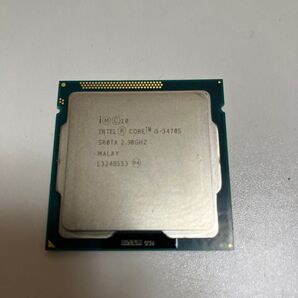 動作確認済み Intel Core i5 3470S 第3世代 LGA1155 2