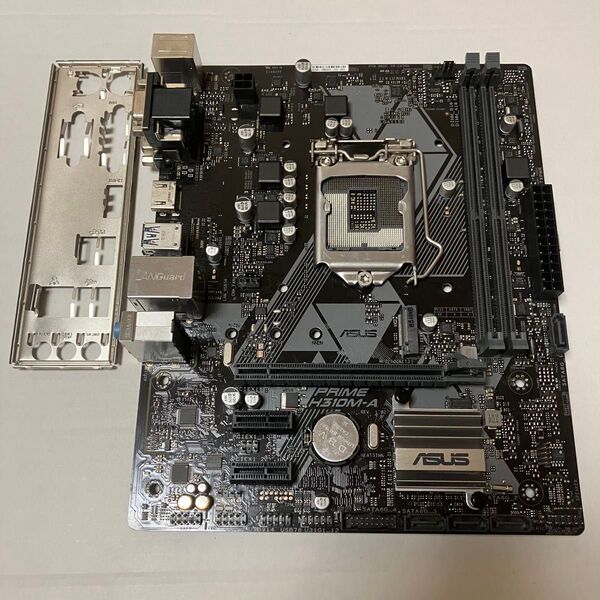 ASUS H310M-A LGA1151 第8,9世代対応 MicroATXマザーボード IOパネル付属