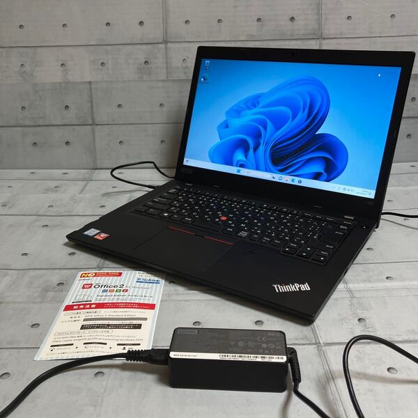 ノートパソコン☆Office☆Windows11☆i5-8250U メモリ8GB SSD 256GB☆ ThinkPad L480