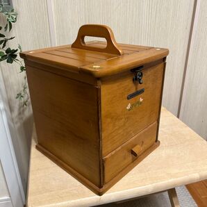 木製メイクボックス小引き出し ミニドレッサー カントリー風0509-2 全国送料無料!