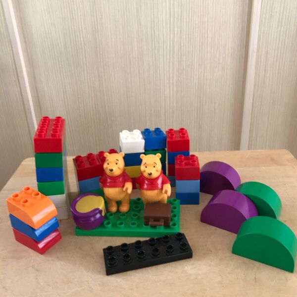 レゴデュプロ LEGO duploくまのぷーさん 知育玩具 ブロックフィグ