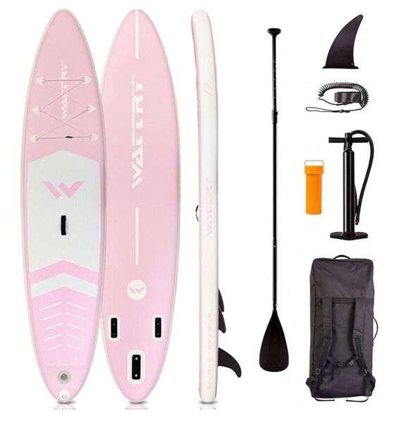 SUPボード サップボード ピンク スタンドアップパドルボード 320cm 76cm 15cm 耐久性 滑り止め 初心者 2人乗り
