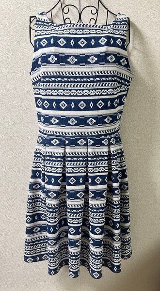 【極美品】FAS FILLE A SUIVRE ノースリーブ ワンピース