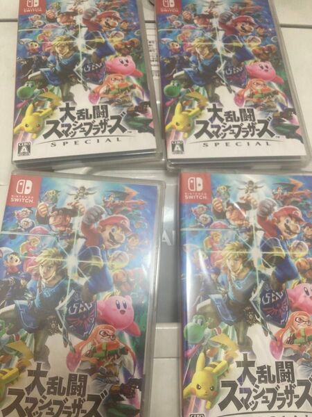 大乱闘スマッシュブラザーズ 新品未開封4本