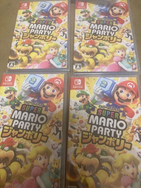 マリオパーティジャンボリー 新品未開封4本