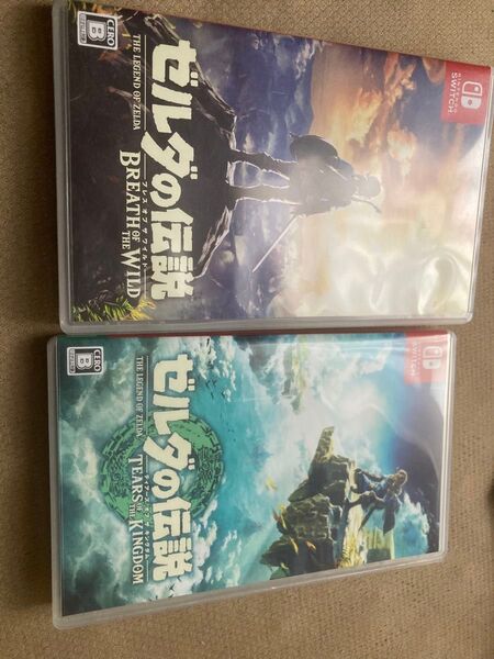 ゼルダの伝説 Tears of the Kingdom ブレス オブ ザ ワイルド 2本セット