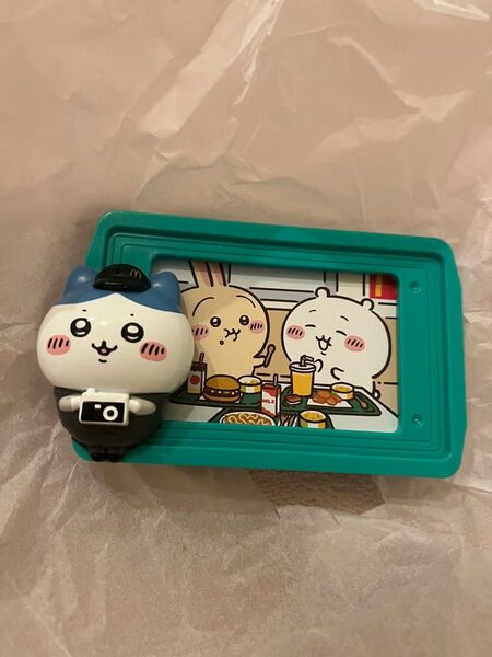 マクドナルド ハッピーセット ちいかわ 第2弾 ハチワレ トレイフォトフレーム