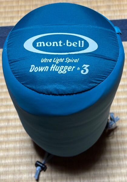 【美品】モンベル(mont-bell) U.L.スパイラルダウンハガー800 #3 寝袋 シュラフ