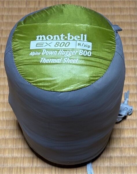 【1回のみ使用】モンベル(mont-bell) アルパインダウンハガー800 サーマルシーツ