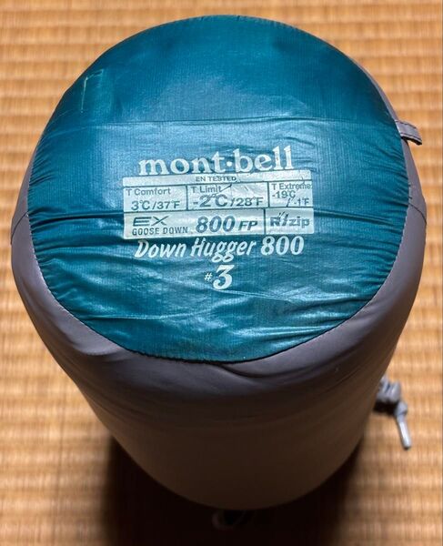 モンベル(mont-bell) ダウンハガー800 #3 寝袋 シュラフ キャンプ