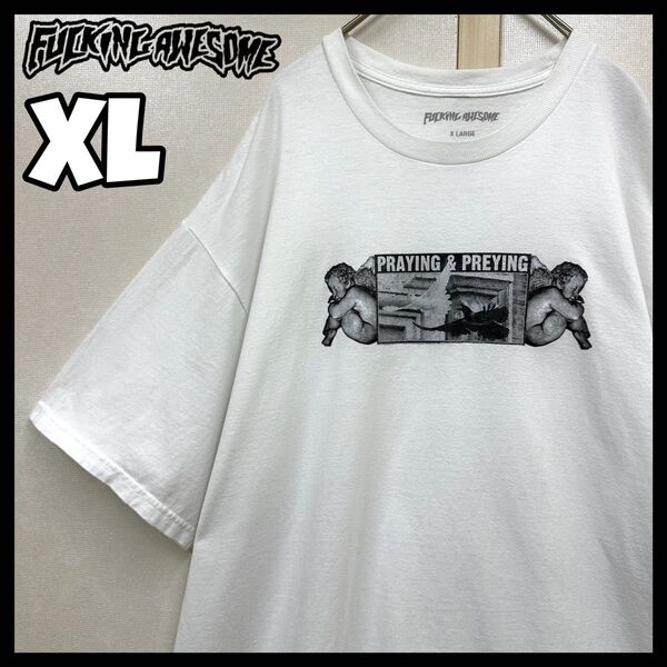 Fucking awesome ファッキングオーサムクラスTシャツ XL エンジェル 天使 半袖Tシャツ