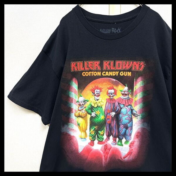キラークラウン KILLERS 映画 Tシャツ ピエロ 【ムービーT】 ビッグプリント 半袖Tシャツ