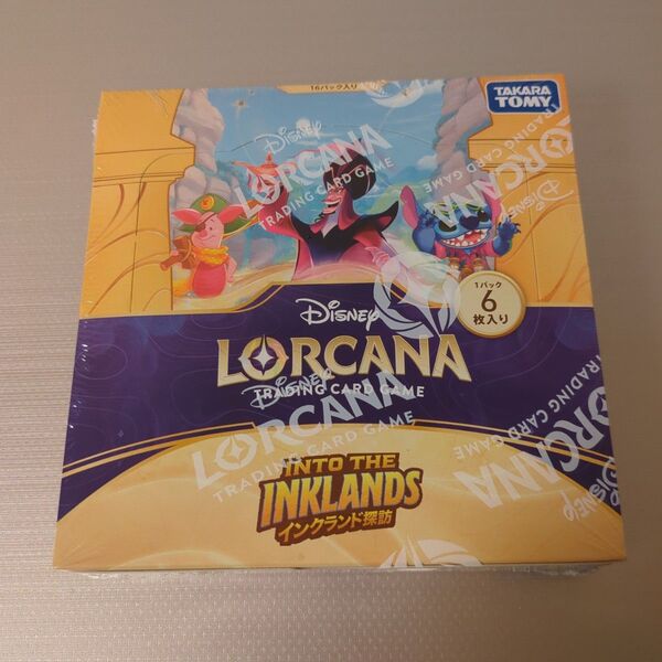 ディズニー ロルカナ 日本語版 第3弾 イングランド探訪 BOX シュリンク付 TCG ブースターパック