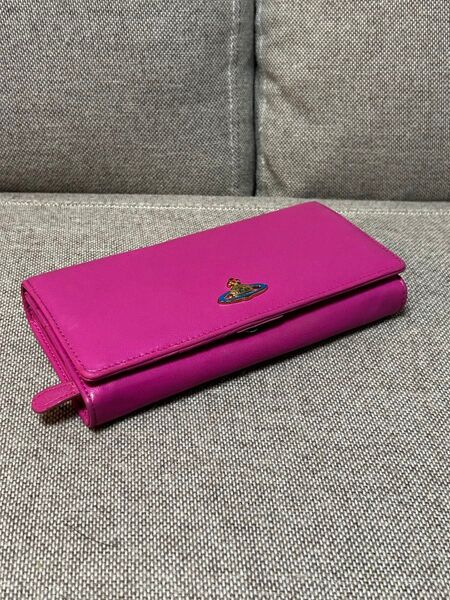 美品Vivienne Westwood 長財布 ピンク