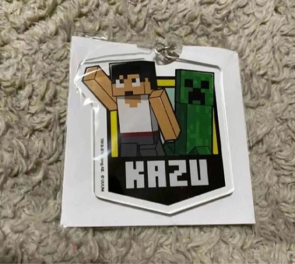 イオン限定 コラボ マインクラフト Minecraft マイクラ アクリルキーホルダー アクキー 動画クリエイター KAZU カズ