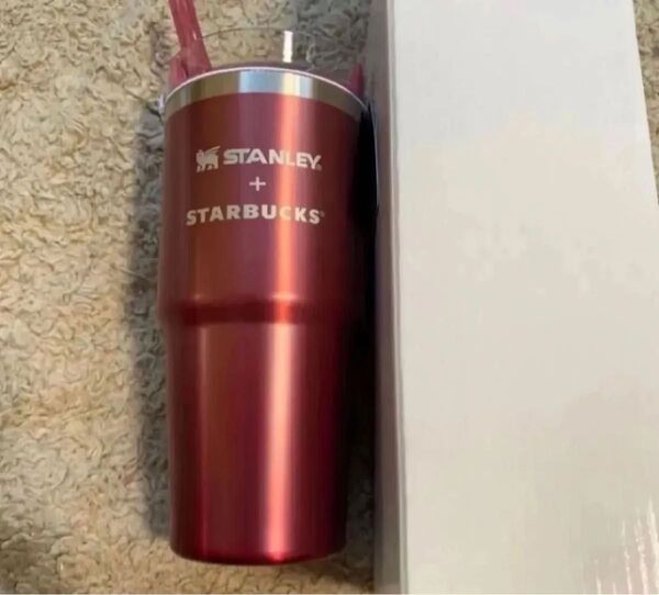 STARBUCKS スターバックス ホリデー ステンレタンブラー STANLEY グラデーション クランベリー 414ml