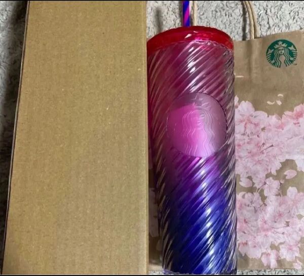 STARBUCKS スターバックス ハロウィン 2024 ロゴコールドカップ タンブラー グラデーション 710ml