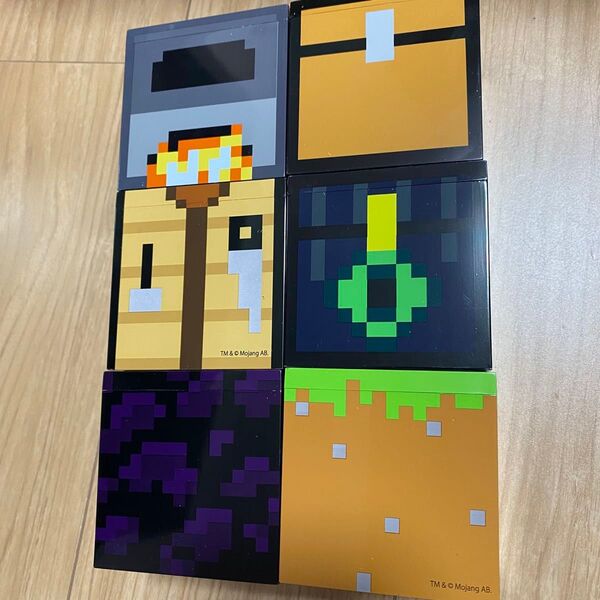 Minecraft マインクラフト わくわくBOX フリューくじ ブロックのみ 6種セット