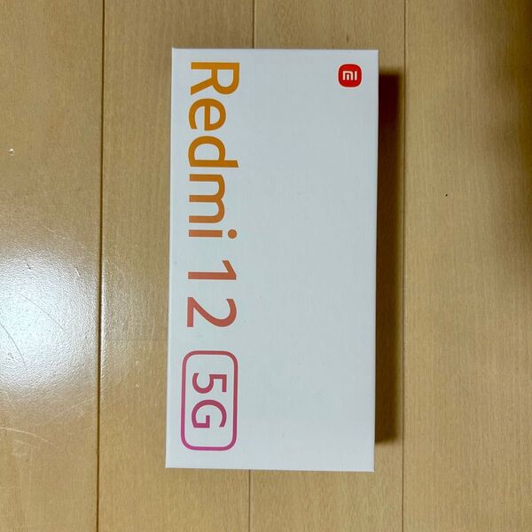新品未使用 Redmi 12 5G Xiaomi ミッドナイトブラック SIMフリー