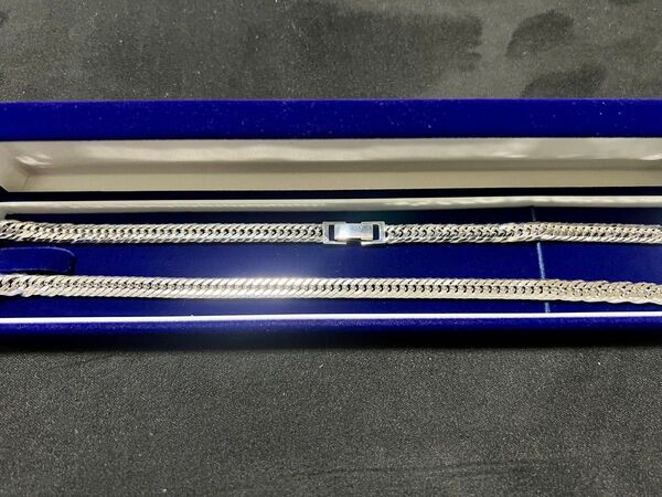 シルバー925 12面トリプルカット 喜平 ネックレス 60cm キラキラで輝き過ぎです!