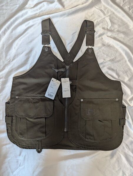 最安値 snow peak olive takibi canvas vest