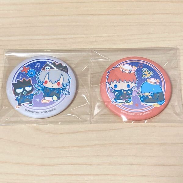 缶バッジ サンリオ Sanrio 碧棺左馬刻 毒島メイソン理鶯 ヒプノシスマイク ヒプマイ