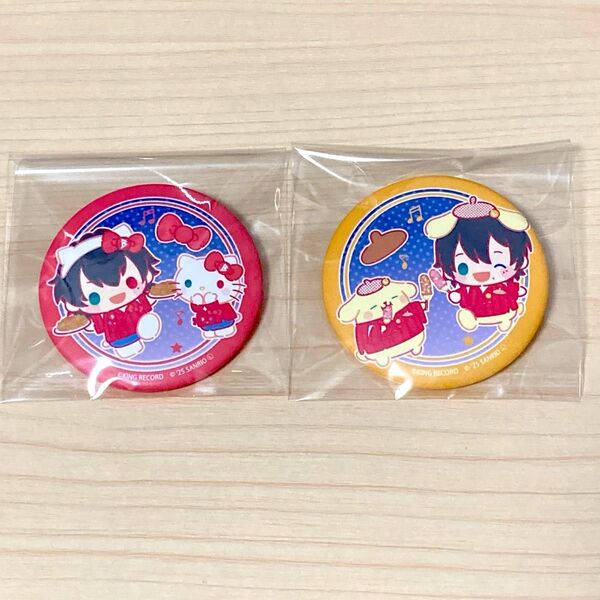 缶バッジ サンリオ Sanrio 山田一郎 山田三郎 ヒプノシスマイク ヒプマイ