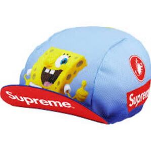 Supreme x SpongeBob SquarePants Castelli Cycling Cap "Blue"