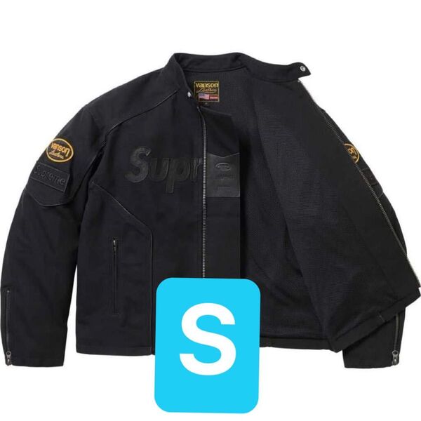 Supreme x Vanson Leathers Cordura Cotton Jacket "Black"
