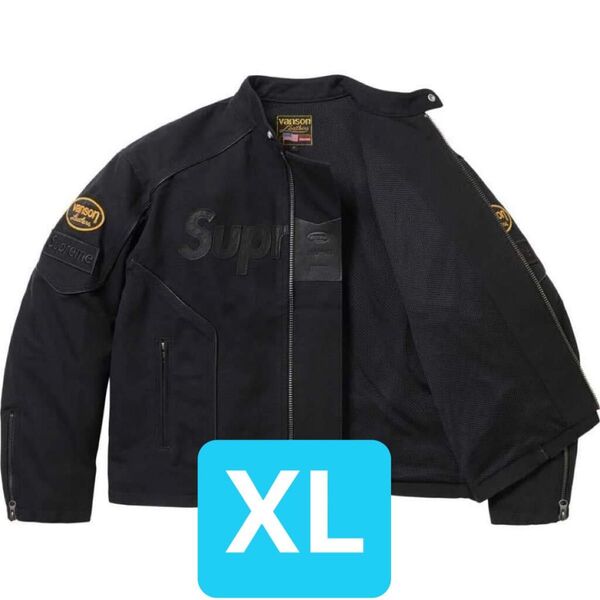 Supreme x Vanson Leathers Cordura Cotton Jacket "Black"
