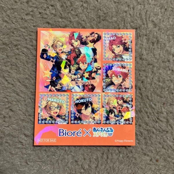 あんスタ ビオレ 特典 シール ステッカー Trickstar