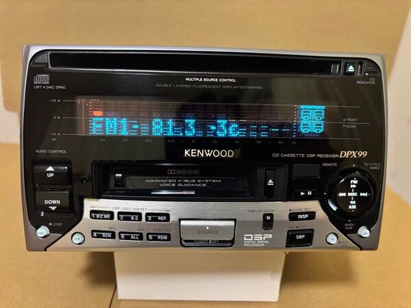 希少 ケンウッド 2DIN カセット CD デッキ DPX99