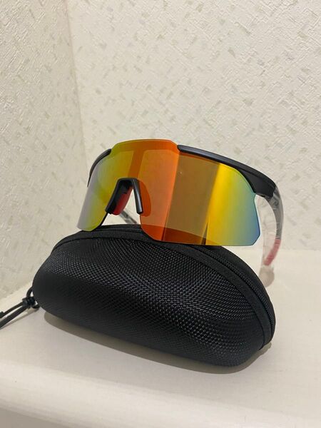 野球サングラス ケース付き 来週から定価の2980円に戻します! サイクリングサングラス スポーツサングラス ゴルフサングラス