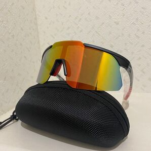 野球サングラス ケース付き 来週から定価の2980円に戻します! オークリーサングラス オークリー 風 スポーツサングラス