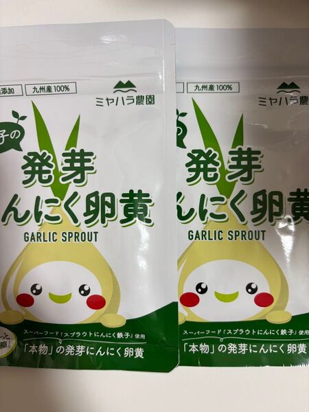 発芽にんにく卵黄 124粒×2袋