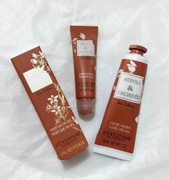 ロクシタン ネロリオーキデ NROLI & ORCHIDE フレグランス&ハンドクリームセット