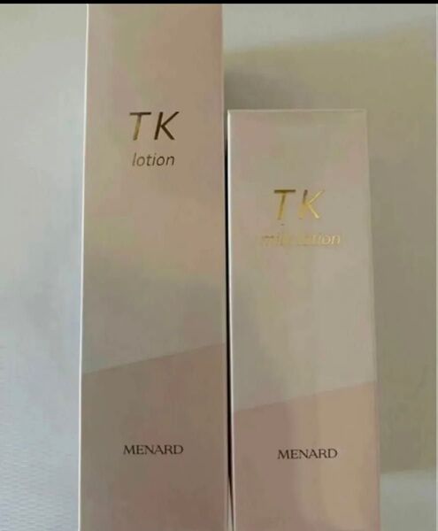 メナードTKローション、ミルクローション新品2点セット無香料あります。