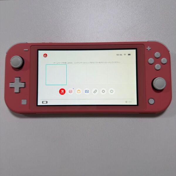 美品 Nintendo Switch Lite HDH-001 コーラル 動作品 本体のみ 焼けあり 任天堂 スイッチ ライト