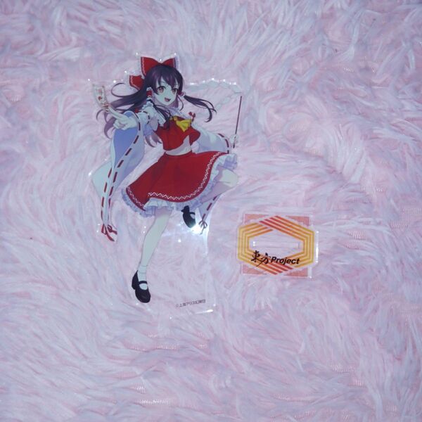 東方Project 博麗霊夢 百均コラボ アクリルスタンド アクスタ