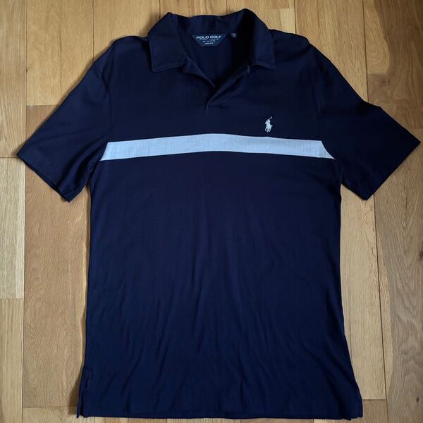 ポロラルフローレン POLO GOLF スキッパー半袖Tシャツ M ポロゴルフ ネイビー 半袖ポロシャツ
