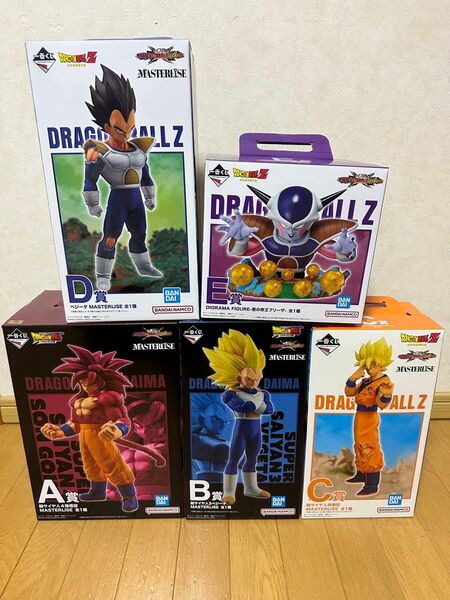 一番くじ ドラゴンボール VSオムニバスCROSS フィギュア 上位賞コンプセット
