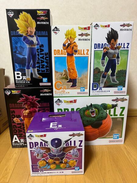 一番くじ ドラゴンボール VSオムニバスCROSS フィギュア コンプリートセット