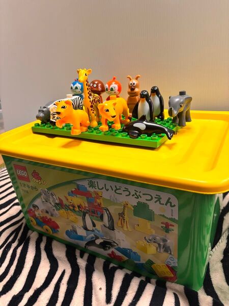 LEGO 楽しいどうぶつえん アンパンマンLEGO付き